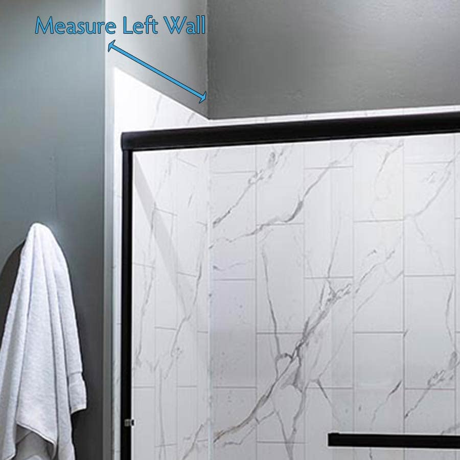 Measure left wall